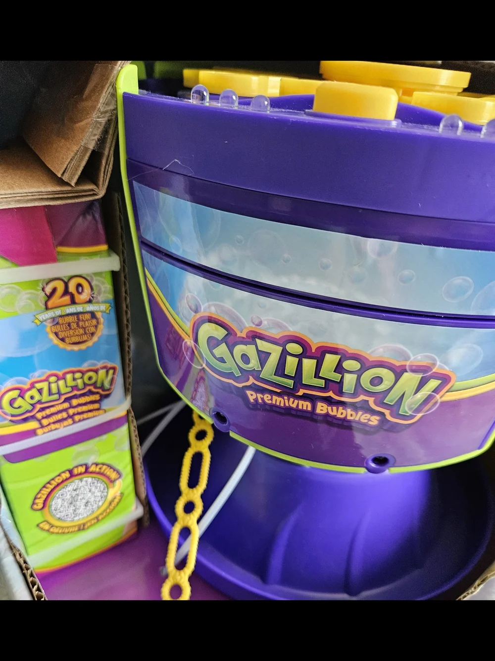 Ultimate Bubble Machine Playset - Green & Purple